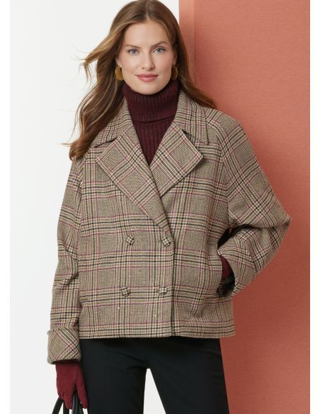 Patron Butterick 7007/K5 (36-44) - Veste et manteau doublés à coupe ample