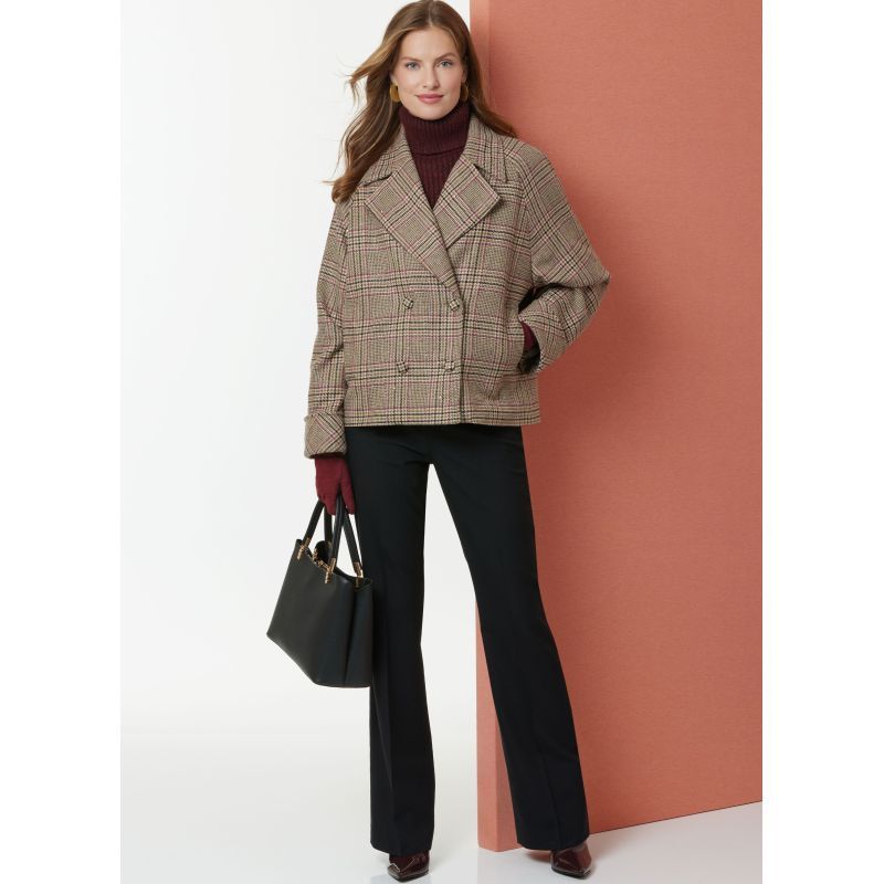 Patron Butterick 7007/K5 (36-44) - Veste et manteau doublés à coupe ample