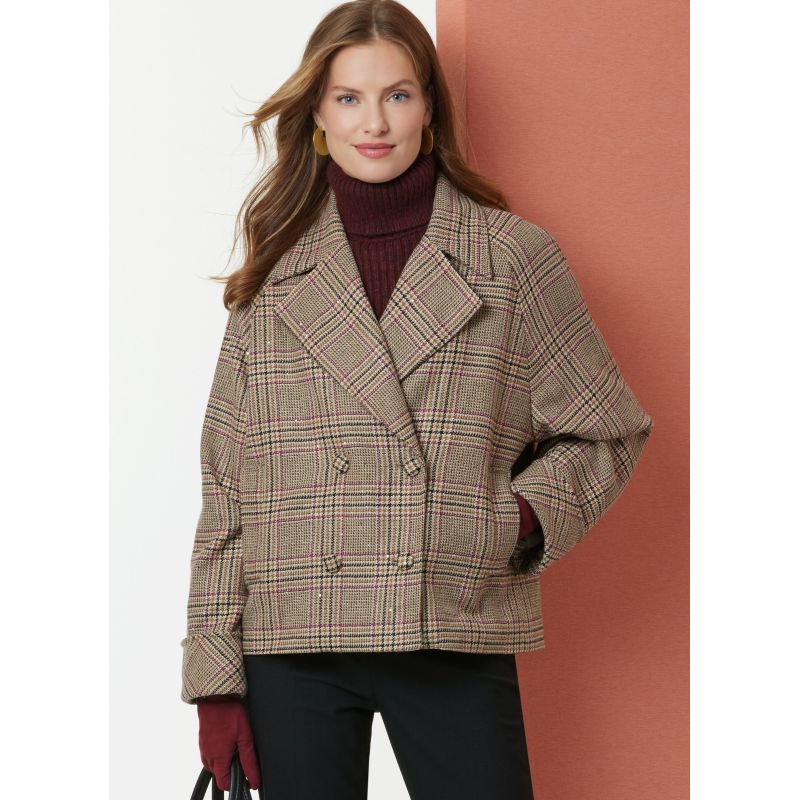 Patron Butterick 7007/K5 (36-44) - Veste et manteau doublés à coupe ample