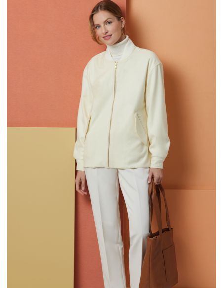 Patron Butterick 7008/H5 (34-42) - Veste bomber ample et stylée