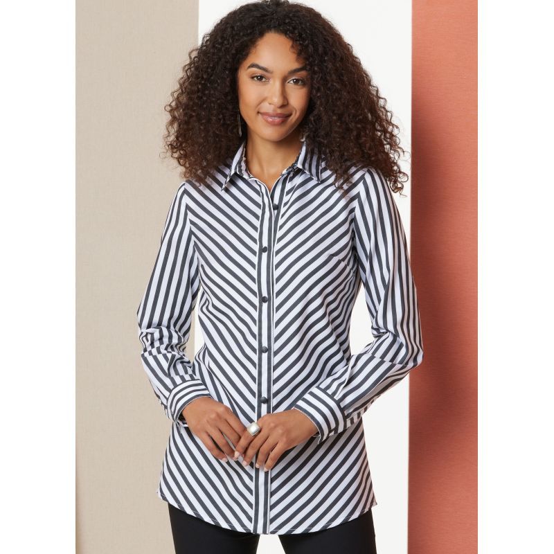 Patron Butterick 7010/K5 (36-44) - Chemisier semi-ajusté