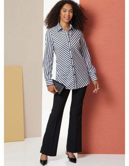 Patron Butterick 7010/K5 (36-44) - Chemisier semi-ajusté