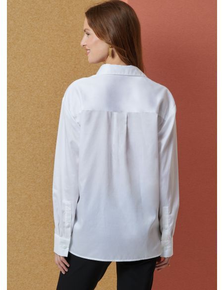 Patron Butterick 7011/H5 (34-42) - Chemisier boutonné avec variations de manches