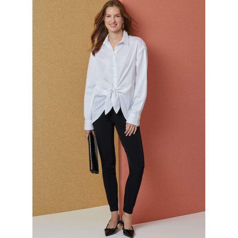 Patron Butterick 7011/H5 (34-42) - Chemisier boutonné avec variations de manches