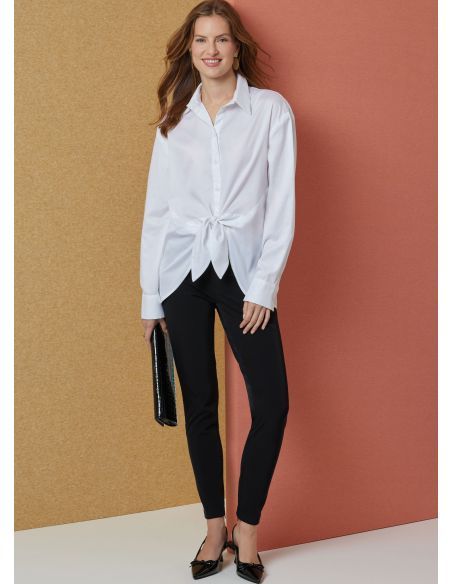 Patron Butterick 7011/H5 (34-42) - Chemisier boutonné avec variations de manches