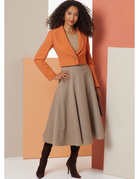 Patron Butterick 7012/K5 (36-44) - Veste, jupe et pantalon