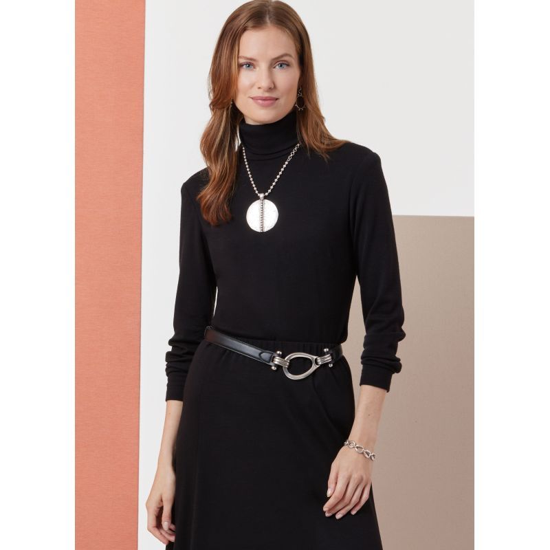 Patron Butterick 7013/A - Hauts en maille, jupe et pantalon