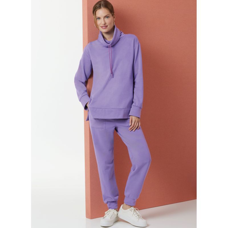 Patron Butterick 7014/AA (32-46) - Robe, haut et pantalon de détente