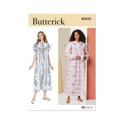 Patron Butterick 7015/A - Chemise de nuit