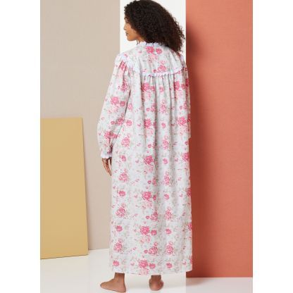 Patron Butterick 7015/A - Chemise de nuit 2
