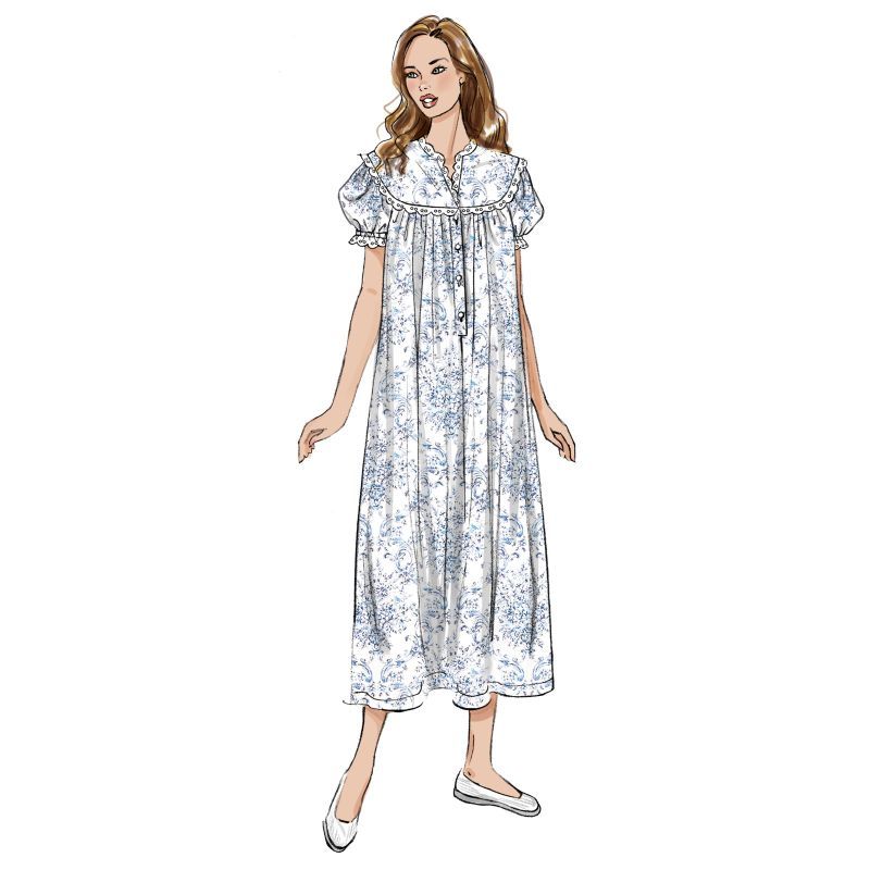 Patron Butterick 7015/A - Chemise de nuit