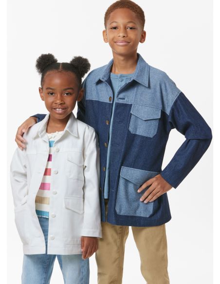 Patron Butterick 7016/A - Veste pour toute la famille