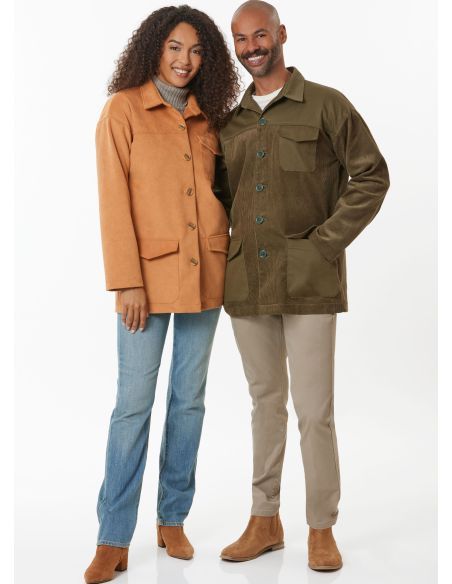 Patron Butterick 7016/A - Veste pour toute la famille