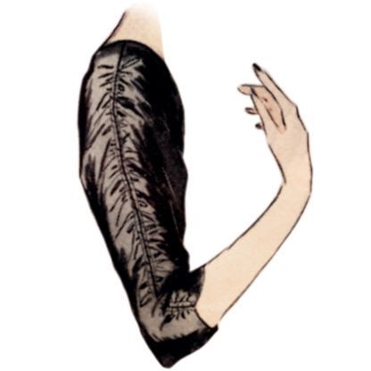 Patron Butterick 7017/A - Ensemble de manches des années 1950 2