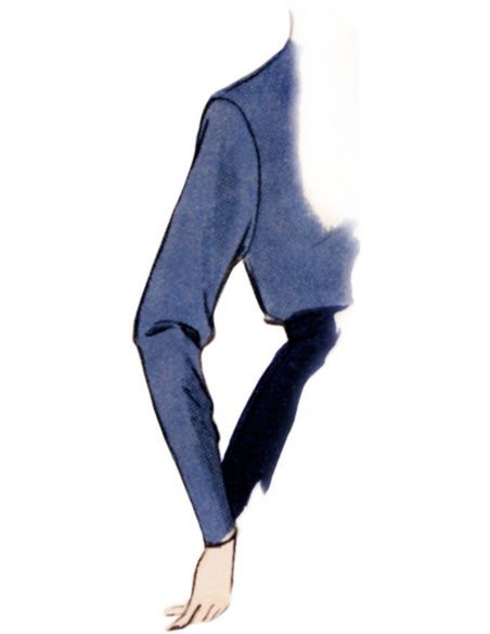 Patron Butterick 7017/A - Ensemble de manches des années 1950