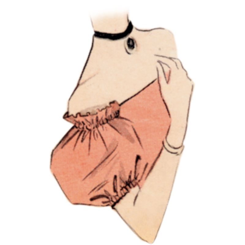 Patron Butterick 7017/A - Ensemble de manches des années 1950