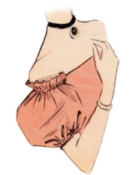 Patron Butterick 7017/A - Ensemble de manches des années 1950