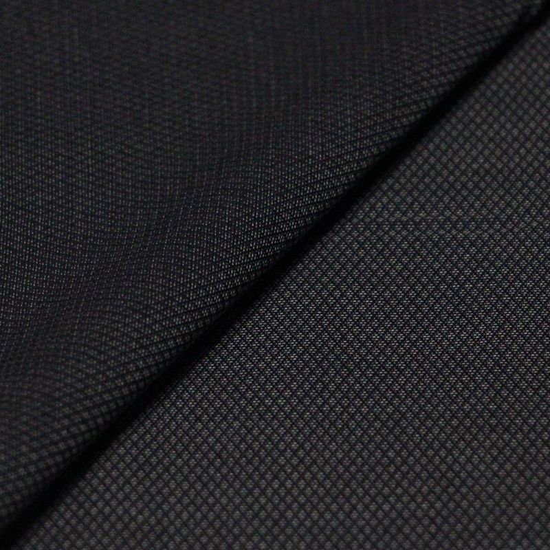 Chambray piqué 100% coton - Bleu