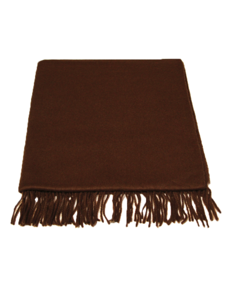 Étole toucher cachemire - Marron