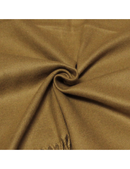 Étole toucher cachemire - Camel