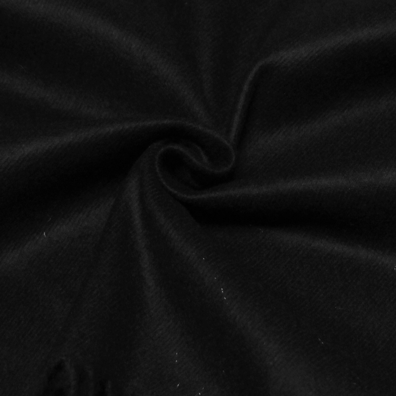 Étole toucher cachemire - Noir