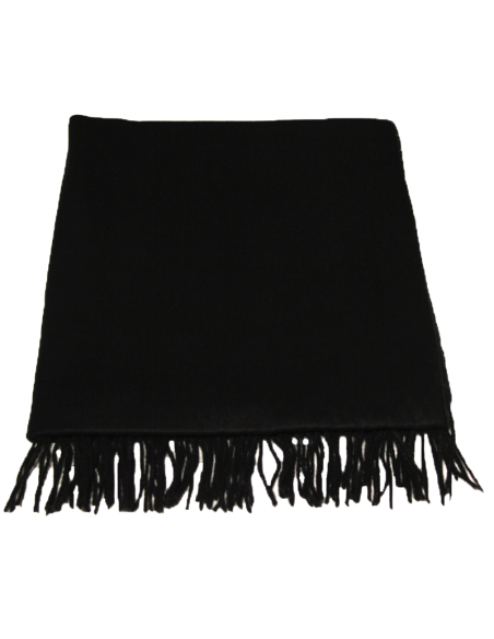 Étole toucher cachemire - Noir