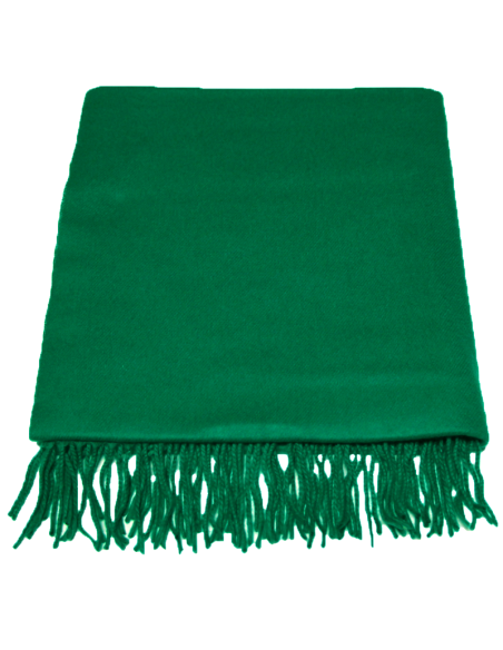 Étole toucher cachemire - Vert