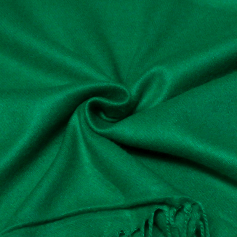 Étole toucher cachemire - Vert