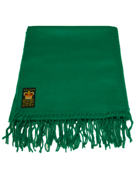 Étole toucher cachemire - Vert