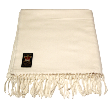 Étole toucher cachemire - Écru 2