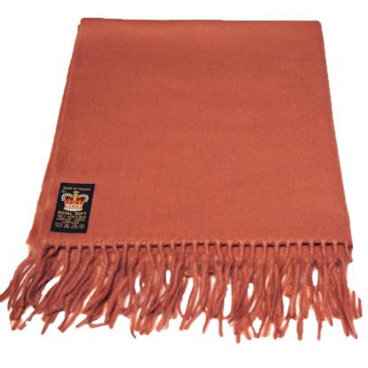 Étole toucher cachemire - Vieux rose 2