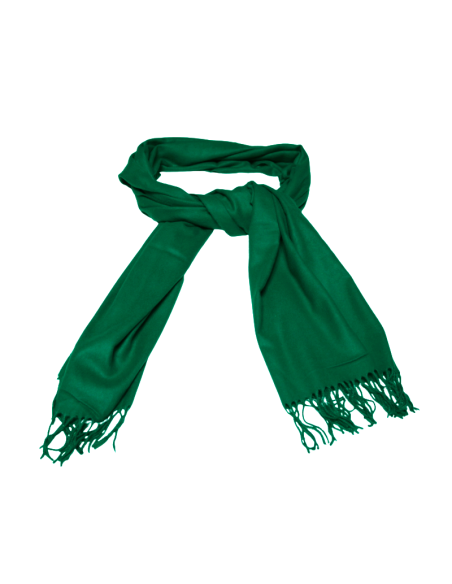 Étole toucher cachemire - Vert