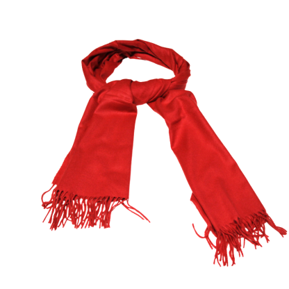 Étole toucher cachemire - Corail