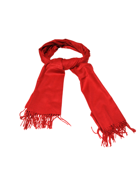 Étole toucher cachemire - Corail