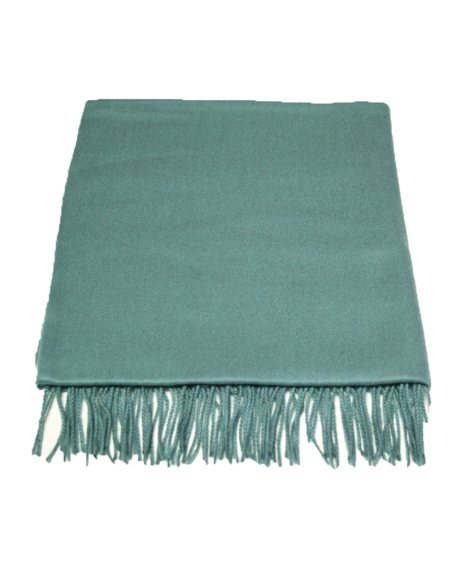 Étole toucher cachemire - Vert d'eau