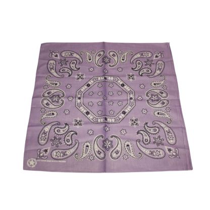 Bandana - Cachemire fleuri lilas