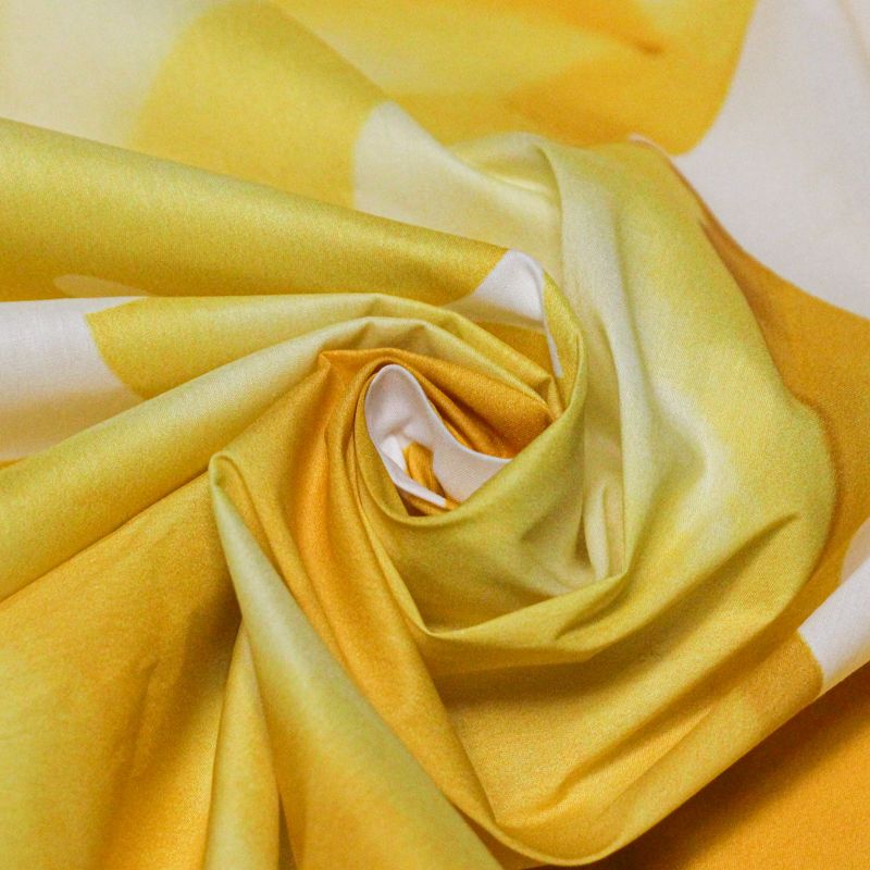 Batiste 100% coton - Pétale jaune