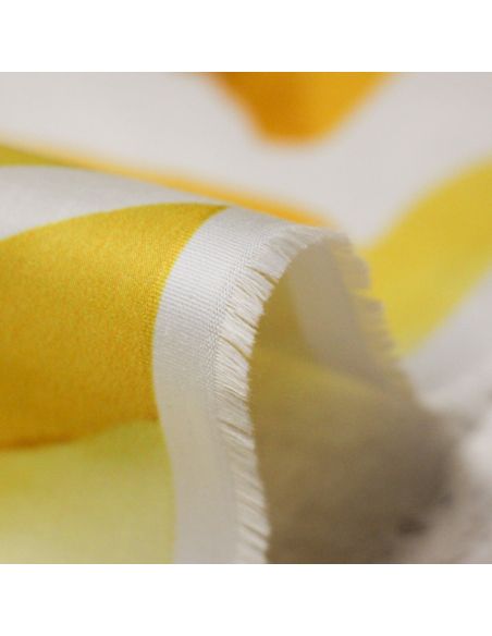 Batiste 100% coton - Pétale jaune