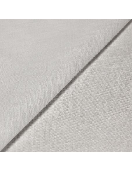 Étoffe 100% lin - Blanc optique