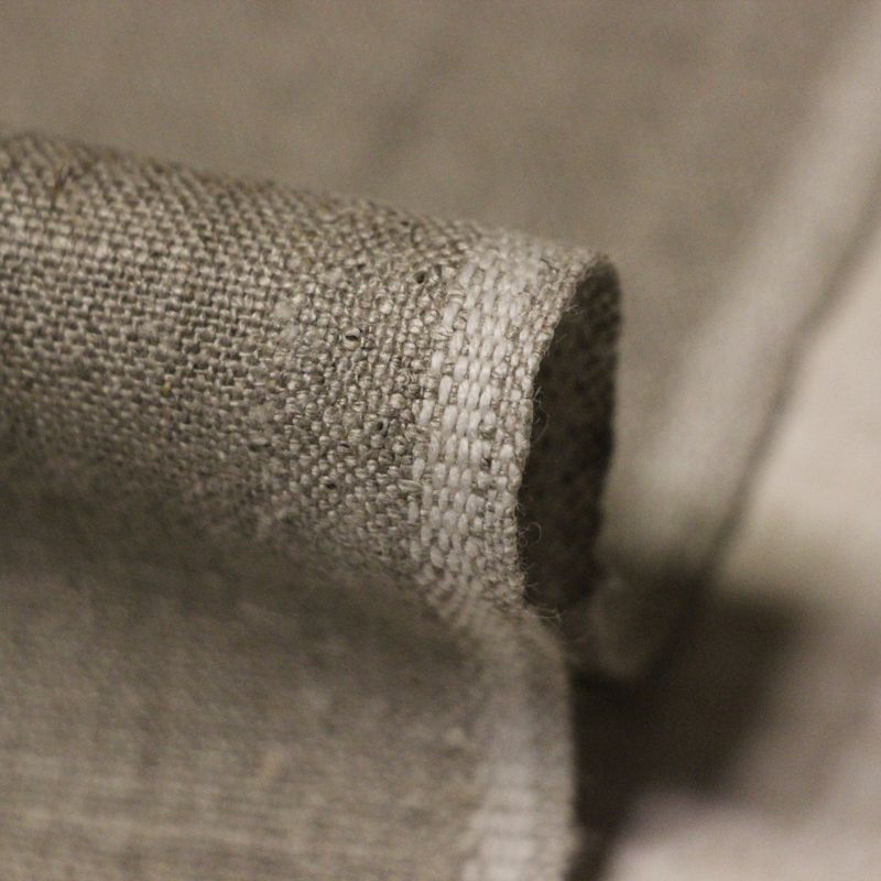 Étoffe 100% lin - Ficelle