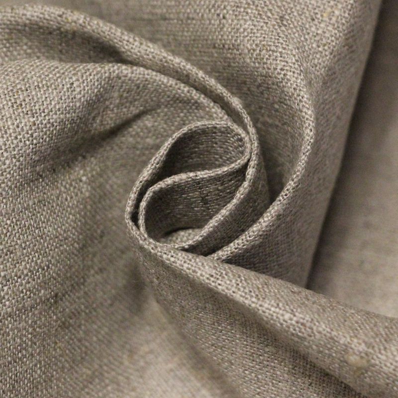 Étoffe 100% lin - Ficelle