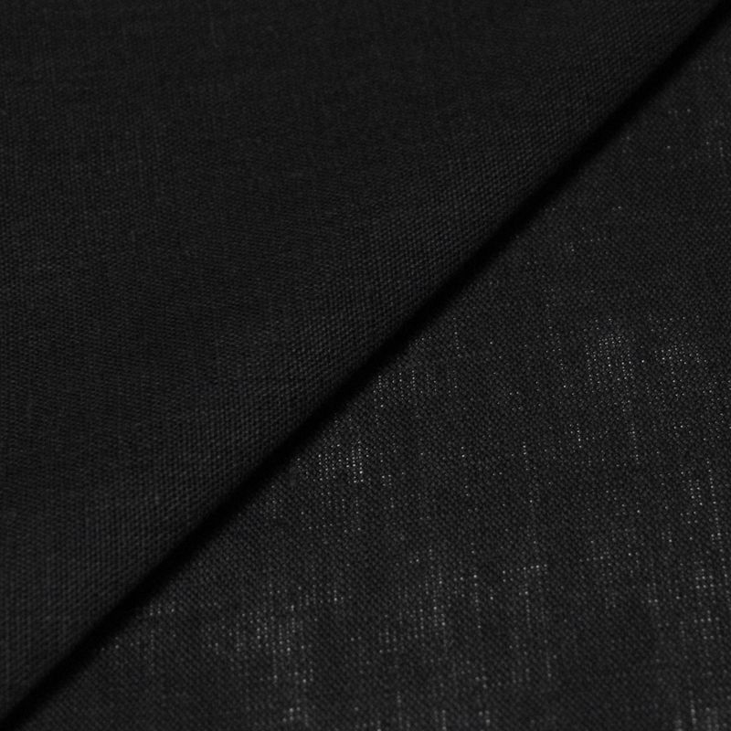 Étoffe 100% lin - Noir