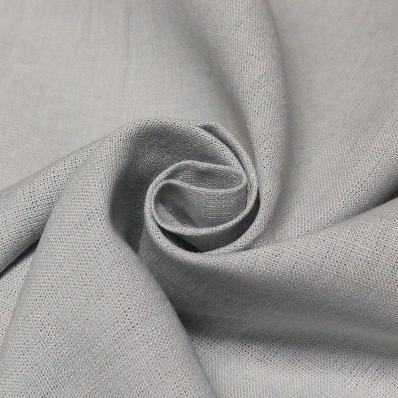 Étoffe 100% lin - Gris