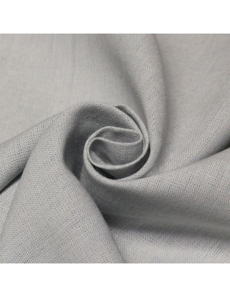 Étoffe 100% lin - Gris