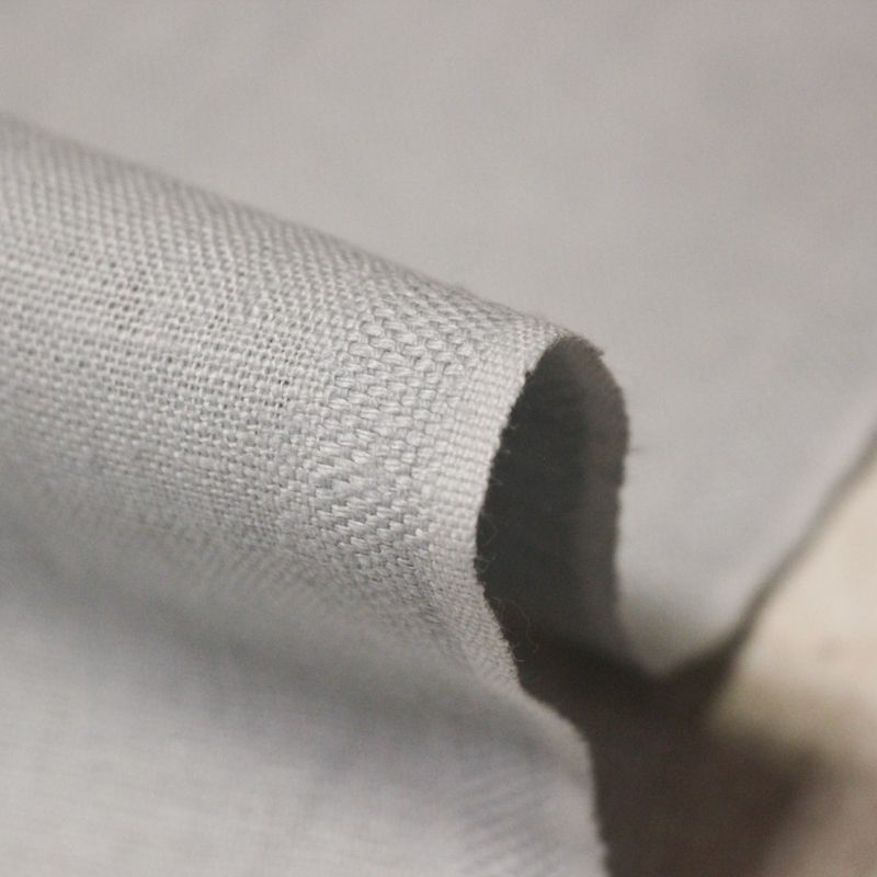 Étoffe 100% lin - Gris