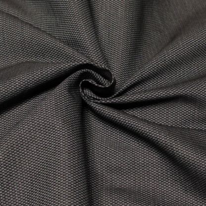 Chambray coton & élasthanne - Grain de café 2