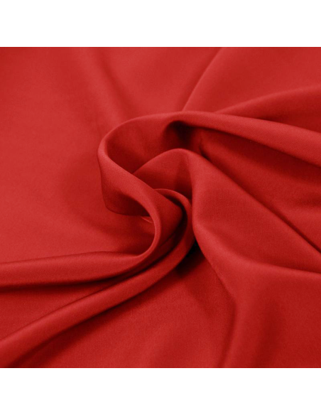 Microfibre Polyester - Rouge carmin