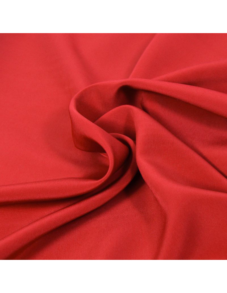 Microfibre Polyester - Rouge vermeil
