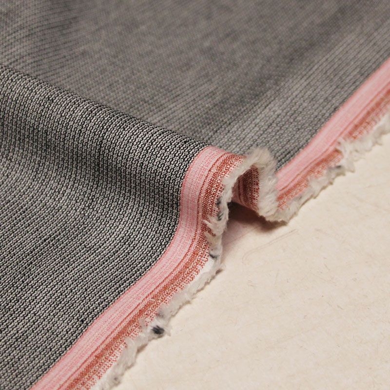 Jean's 100% coton - Nid d'abeille noir & blanc