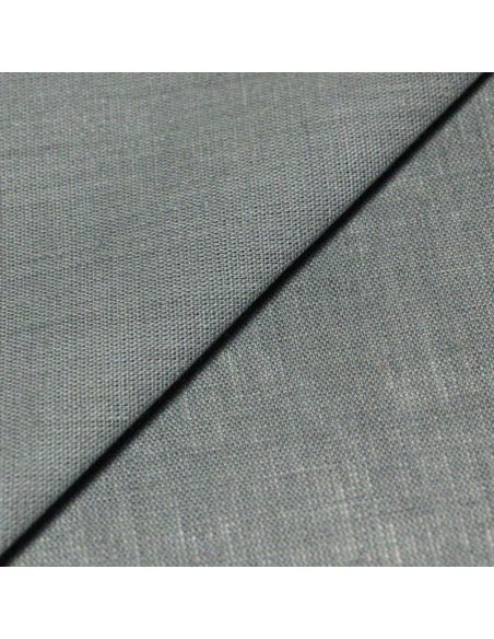 Étoffe 100 % lin - Ardoise